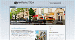 Desktop Screenshot of hotel-cortina-berlin.de